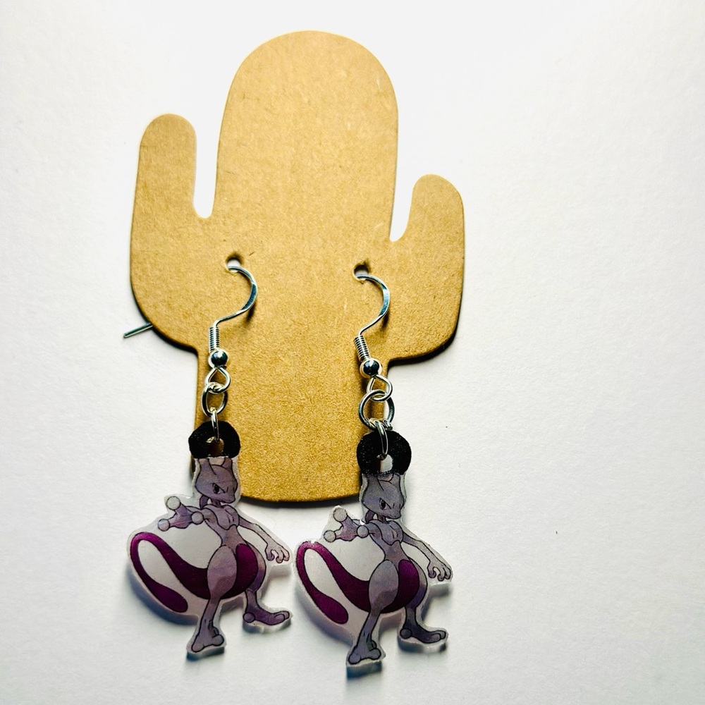 Mew two earrings